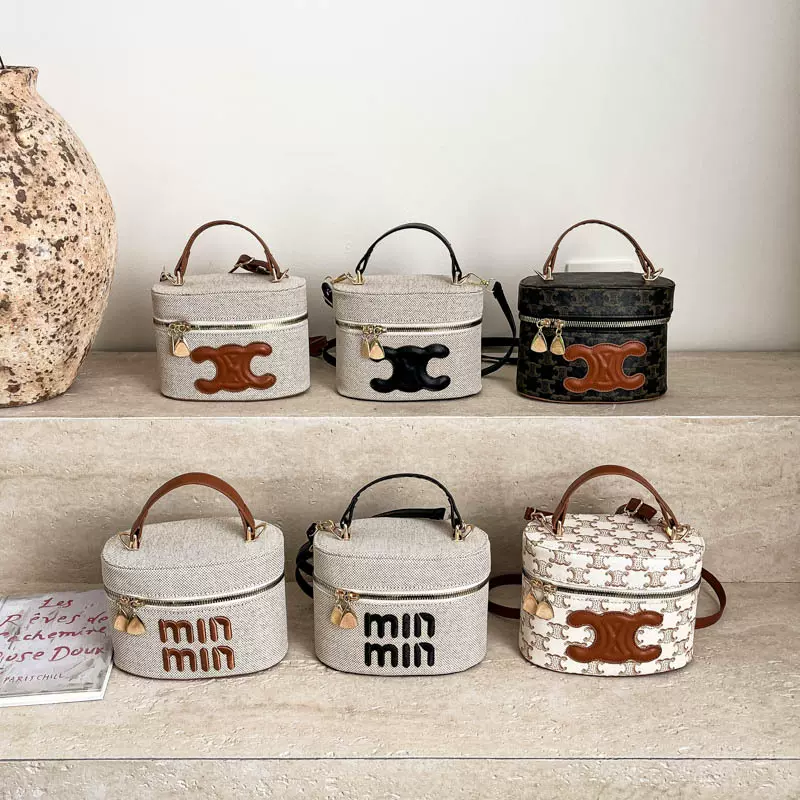 时尚潮流休闲质感水桶包2026新款韩系洋气小众设计女士单肩斜挎包