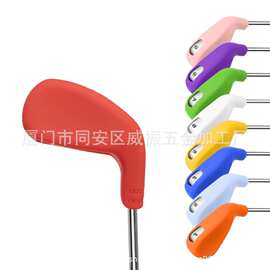 2025新款高尔夫球杆套高级TPE软胶材质沙杆套球杆保护帽套经久