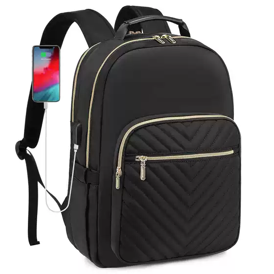 Amazon Best Selling Women's Laptop Backpack Business Large Capacity Backpack College Student Casual Travel Bag