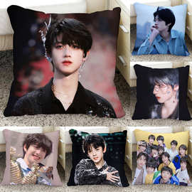 tf家族三代抱枕朱志鑫周边左航张极邓佳鑫张泽禹玩偶公仔海报礼物