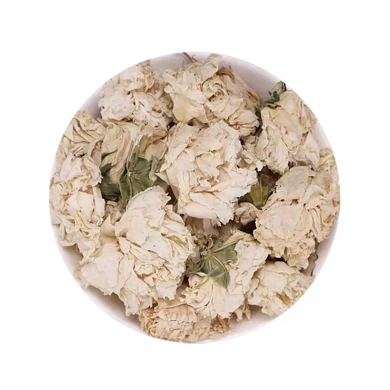 White Hibiscus Flower (Hibiscus syriacus) — Dried Herbal Tea & Wellness Botanicals 500g preparation