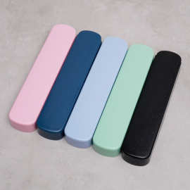 304不锈钢便携餐具抽拉式套装学生儿童食堂户外勺筷盒三件套装