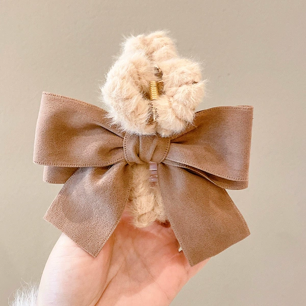 ✬✫♬8# coffee color bow