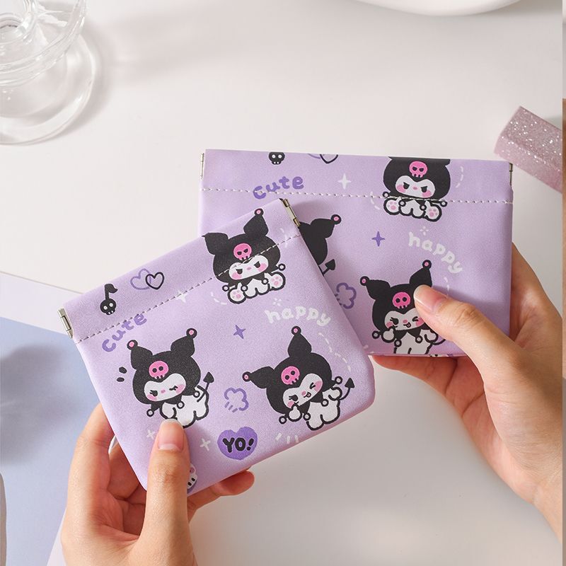 Lipstick Earphone Storage Bag Charger Data Cable Temporary Storage Bag Small Carry-On Bag Portable Cute Puppy