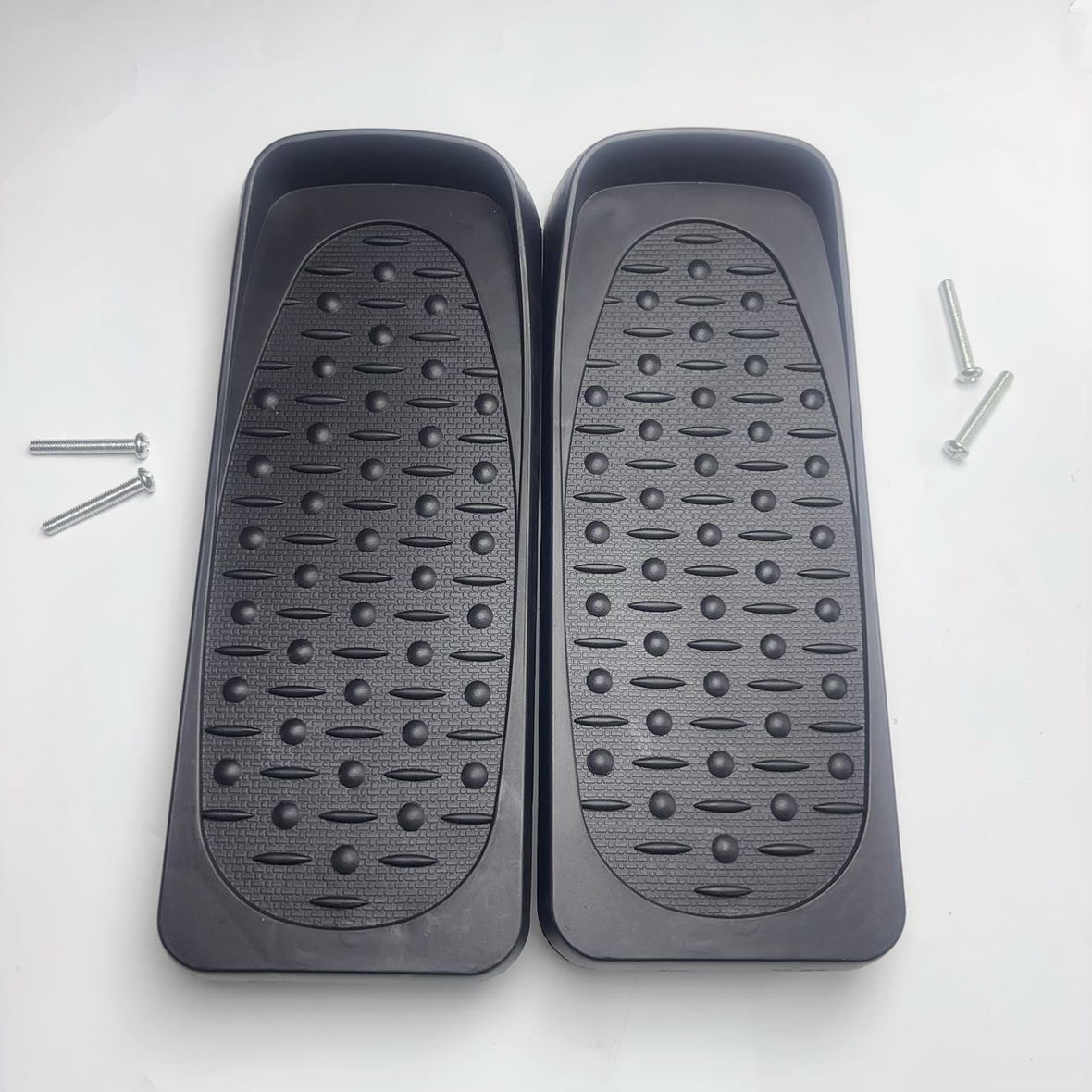 165mm Hole Spacing Rear Flat Step Machine Foot Pedal Plastic Product Accessories Anti-Slip Foot Pedal Pedal