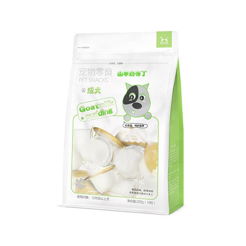 BOTH pudín de gato, pudín de leche de cabra, 15 gránulos, aperitivos para gatos adultos, jalea para gatos jóvenes, grano húmedo para gatos, aperitivos para mascotas.