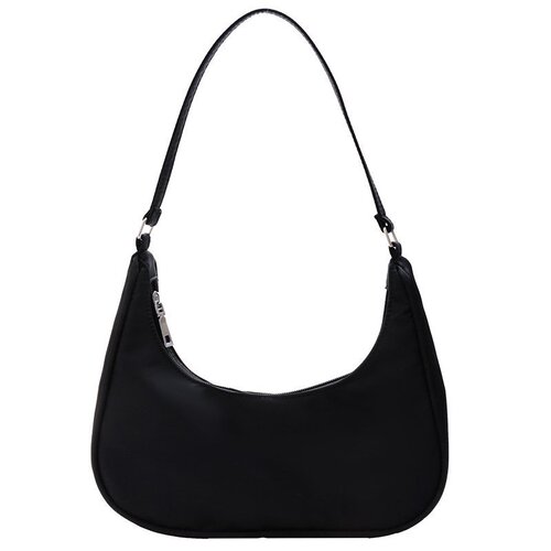 Autumn new bag women's fashion trend dumpling bag fashion handheld small shoulder bag nylon solid color single shoulder armpit bag