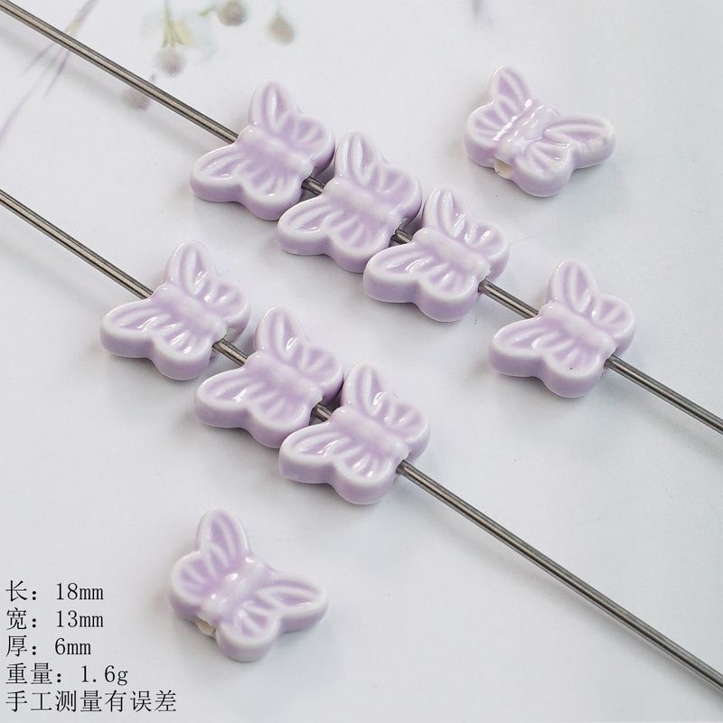 景德镇陶瓷蝴蝶串珠配件批发手工创意DIY饰品配饰辅料厂家货源|undefined