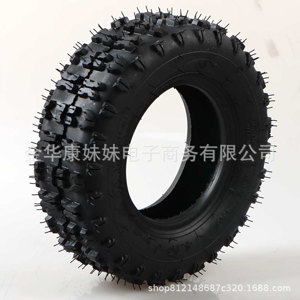4.10-6 410-6inch Tire Tubeless Tire Anti-Skid and Anti-Explosion Suitable for Atv Utv