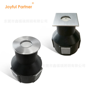 Led Outdoor Underground Light Stainless Steel Buried Lamp Square Hotel Park Mini Floor Light Embedded Staircase Lamp