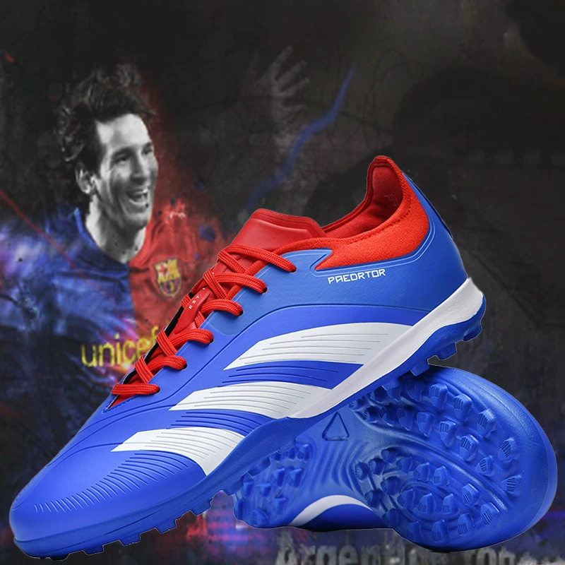 Трансграничная внешняя торговля TF длинные гвозди AG сломанные гвозди бесшовные летающие ботинки Молодежная футбольная обувь трава колотые тренировочные ботинки оптом