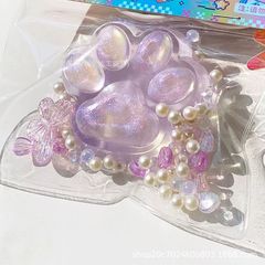 彩色透明猫爪捏捏乐小红书软胶猫爪热销tpr大号减压发泄猫爪玩具