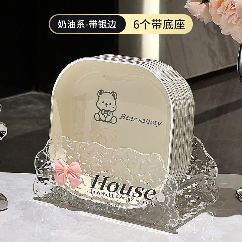 骨吐き皿、家庭用食品グレードのテーブルゴミ残渣皿、小皿、軽くて豪華な骨吐き皿、収納フルーツ皿|undefined