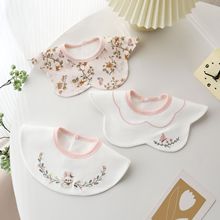 婴儿口水巾纯棉a类围嘴新生婴幼儿男女宝宝夏季薄防水围兜围脖