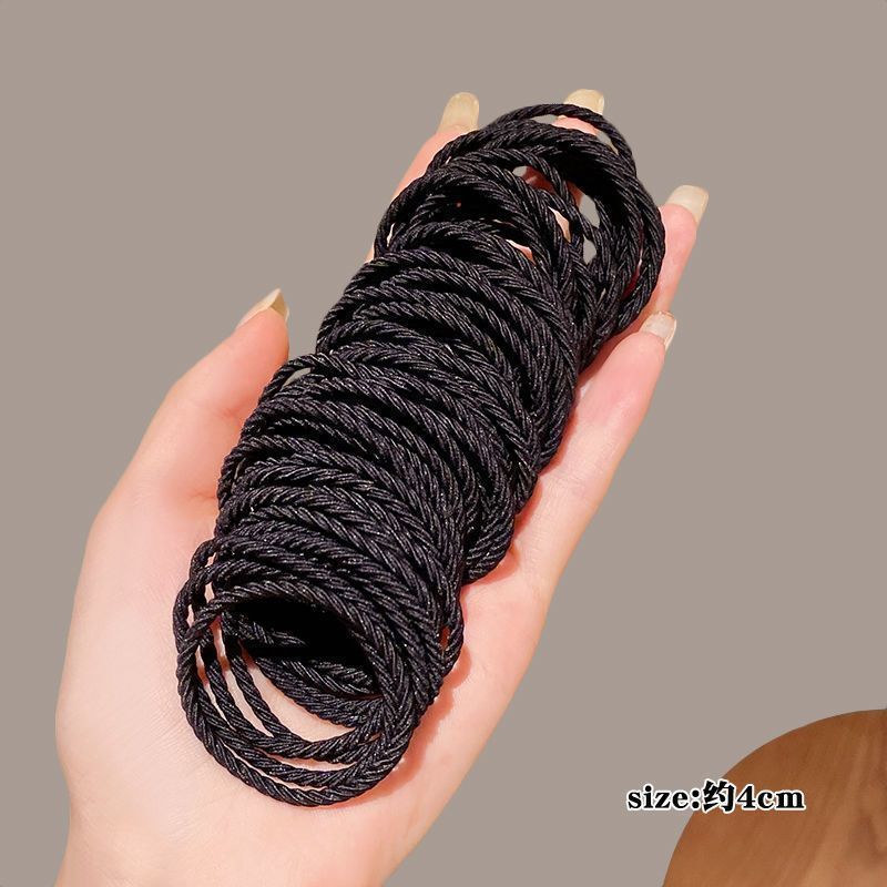 Bebé atado cabello de cabello niñas no lastimar cabello corda de goma anillo de cabello bebé tocado de cabello adorable para niños mujeres