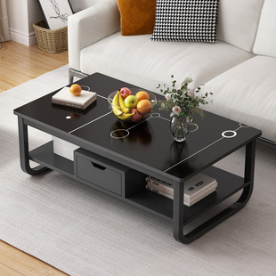 Coffee table living room home small apartment small table rental house simple modern sofa simple tea table 2023 New