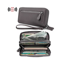����ѷ����Ůʿ��Ƥ����˫����Ǯ�� ��ЯRFID����ˢ�����Ǯ��