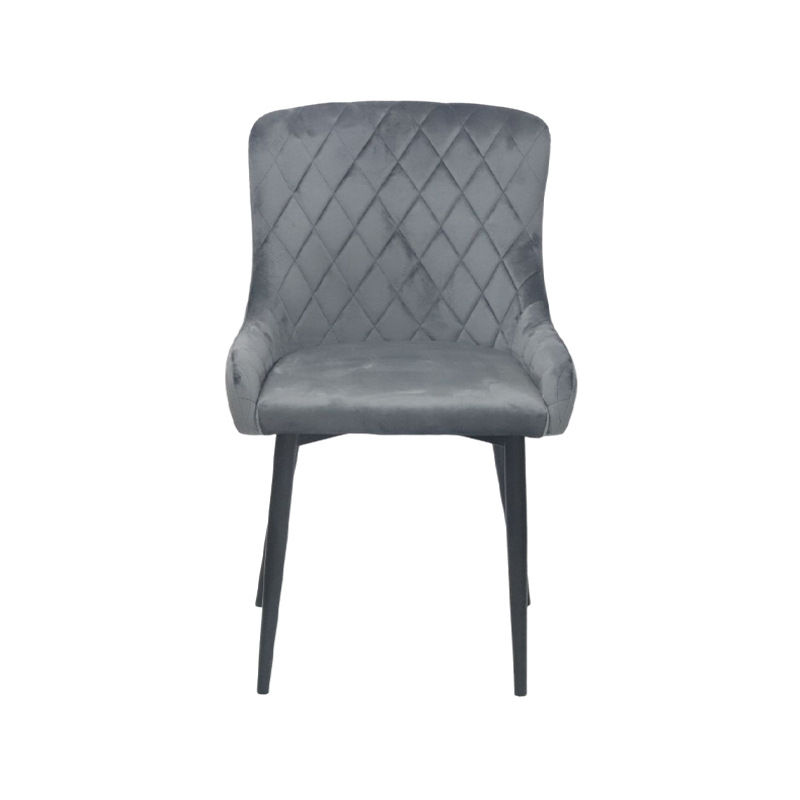 silla de comedor moderna simple silla de lujo ligera silla de respaldo de malla doméstica escandinava silla de mesa de comedor de café