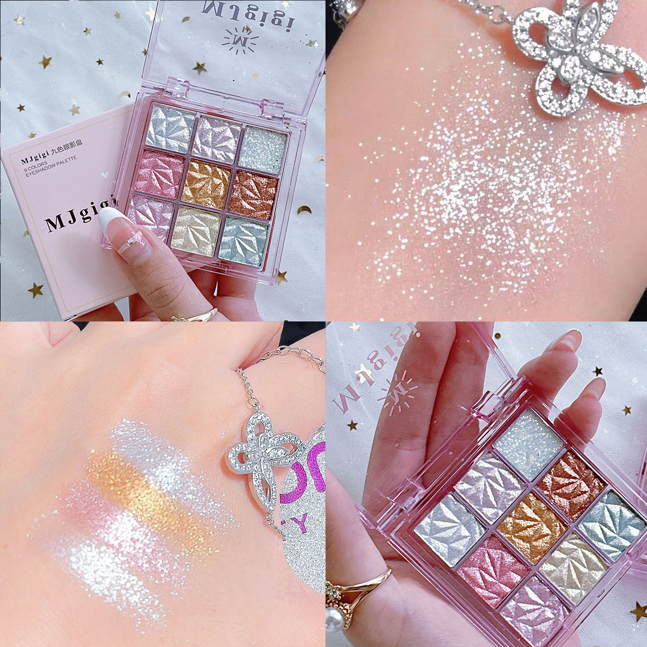 40g Weight Eye Shadow Type Of Cosmetics 1 Piece Quantity Plastic Material Colorful Pattern Simple Style, Classic Style Style Simple Style Classic Style Colorful Plastic Eye Shadow 1 Piece 2