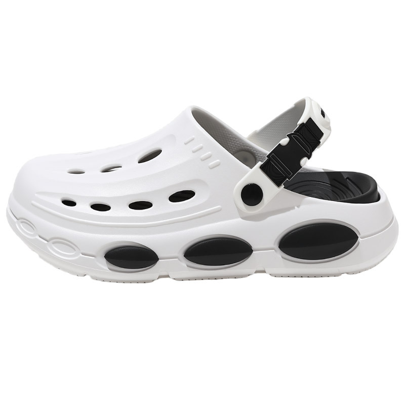 2026 Spring/Summer Breathable Comfortable Color-Block Trendy Fashion Casual Everyday Versatile Top Quality Men's Clogs_voghion.com