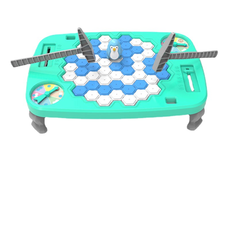 Juego de mesa de inteligencia infantil ahorro pingüino hielo juguetes pingüino hielo romper juego 63 unids