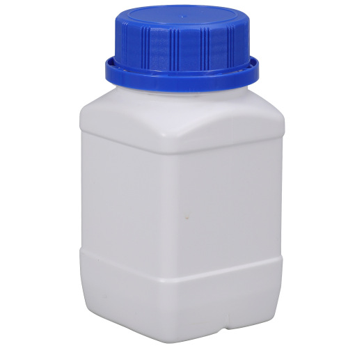Thickened chemical reagent square bottle 1000ml solid liquid wide mouth bottle with inner cover sub-bottle 1L chemical plastic bottle