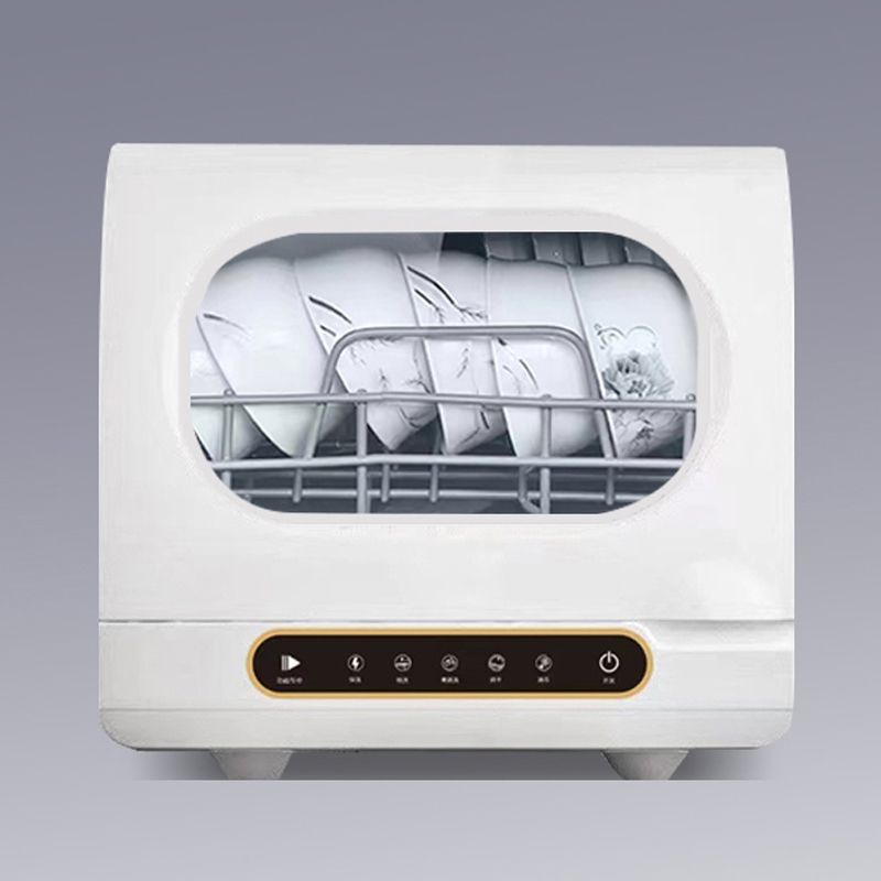 Lavadora de platos inteligente de escritorio sin instalación automática doméstica pequeña 110V cepillador de platos suministro directo de fabricantes de comercio exterior transfronterizos