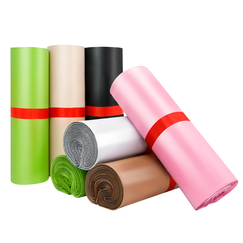 Colorido nuevo material bolsa de embalaje logística expreso bolsa de embalaje fábrica en stock venta al por mayor bolso expreso impermeable bolsa expreso