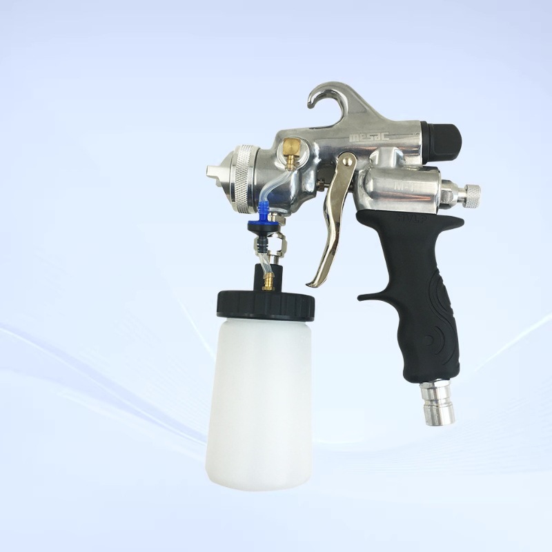 台湾低压环保喷漆枪 1.0口径HVLP喷枪0.8下壶汽车省油漆恒温热风