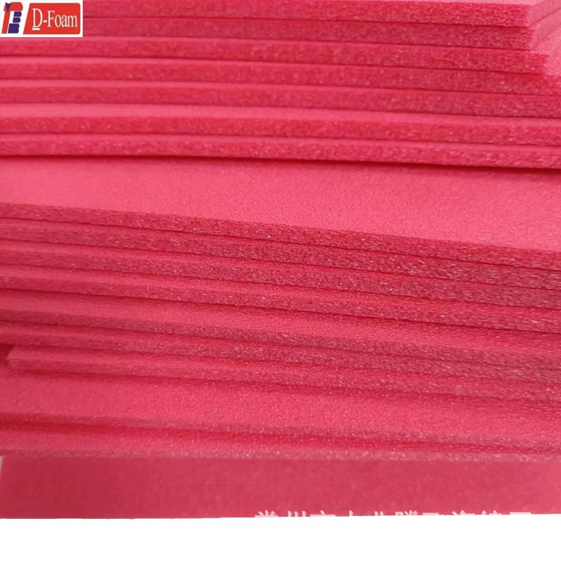 厂家直销大业腾飞红色XPE包装泡绵