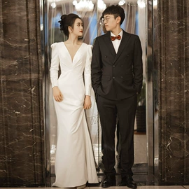 婚纱;晚礼服;舞会礼服