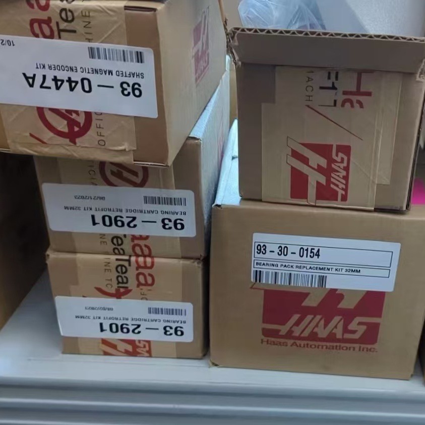 哈斯电机轴承轴承盒93-2901法兰一体丝杆轴承32MM/93-30-9154