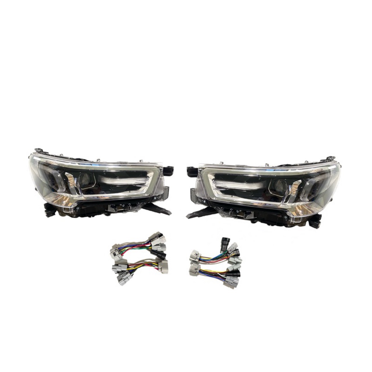 Suitable for 2020-2021 Toyota Hilux Hilux Vigo Headlights with Led Daytime Running Lights Revo