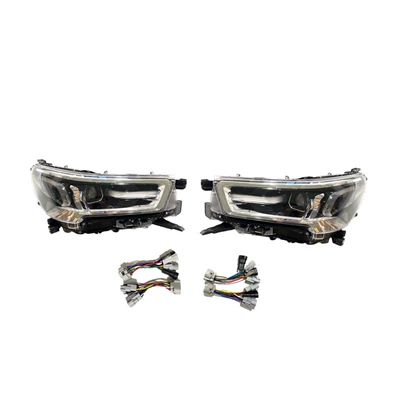 Suitable for 2020-2021 Toyota Hilux Hilux Vigo Headlights with Led Daytime Running Lights Revo (Ön faralar)