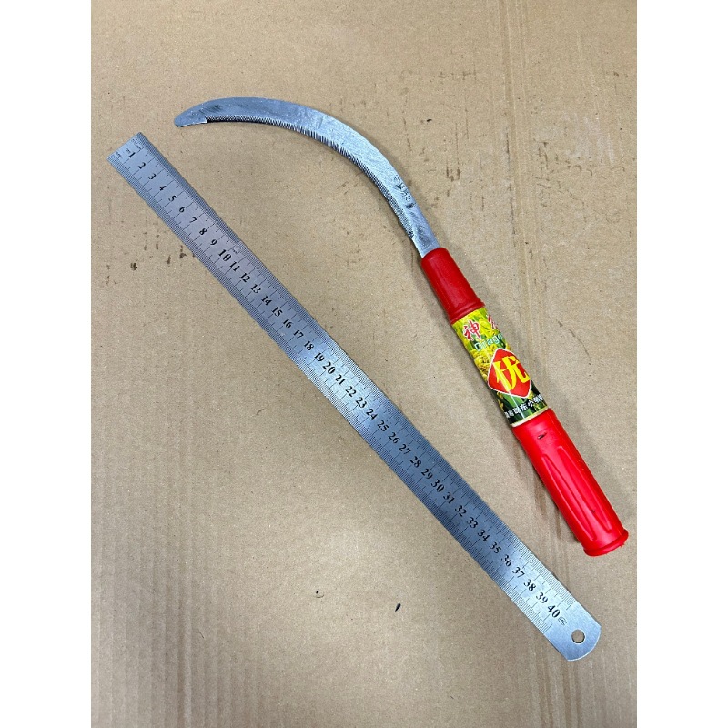 加厚除草镰刀割草刀农用不锈钢廉刀细锯齿割禾刀收割水稻谷子韭菜