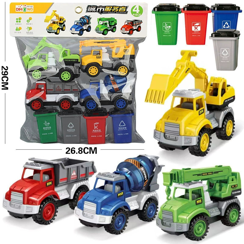 Toy car, set, new collection, engineering vehicle, wholesale