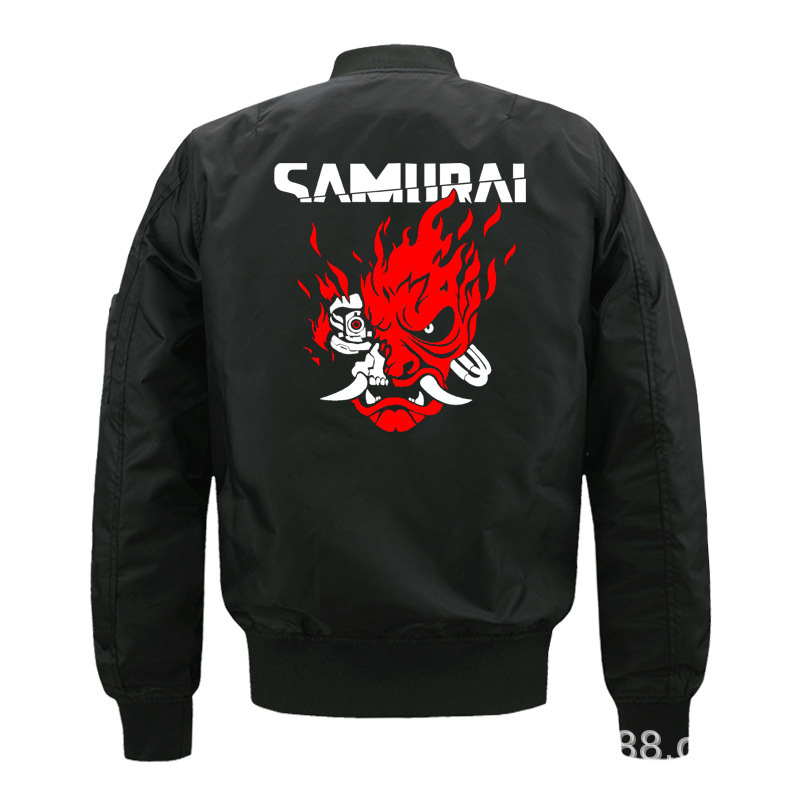 Cyberpunk Sweater Cyberpunk 2077 Peripheral Clothes Foreign Trade Jacket Men's Jacks Bomber Jacket