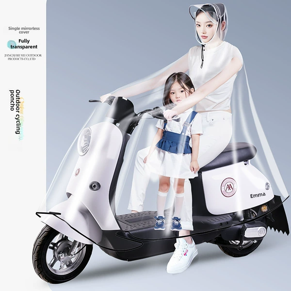 Parent -child single -person intensive [mirrorless cover] full transparency