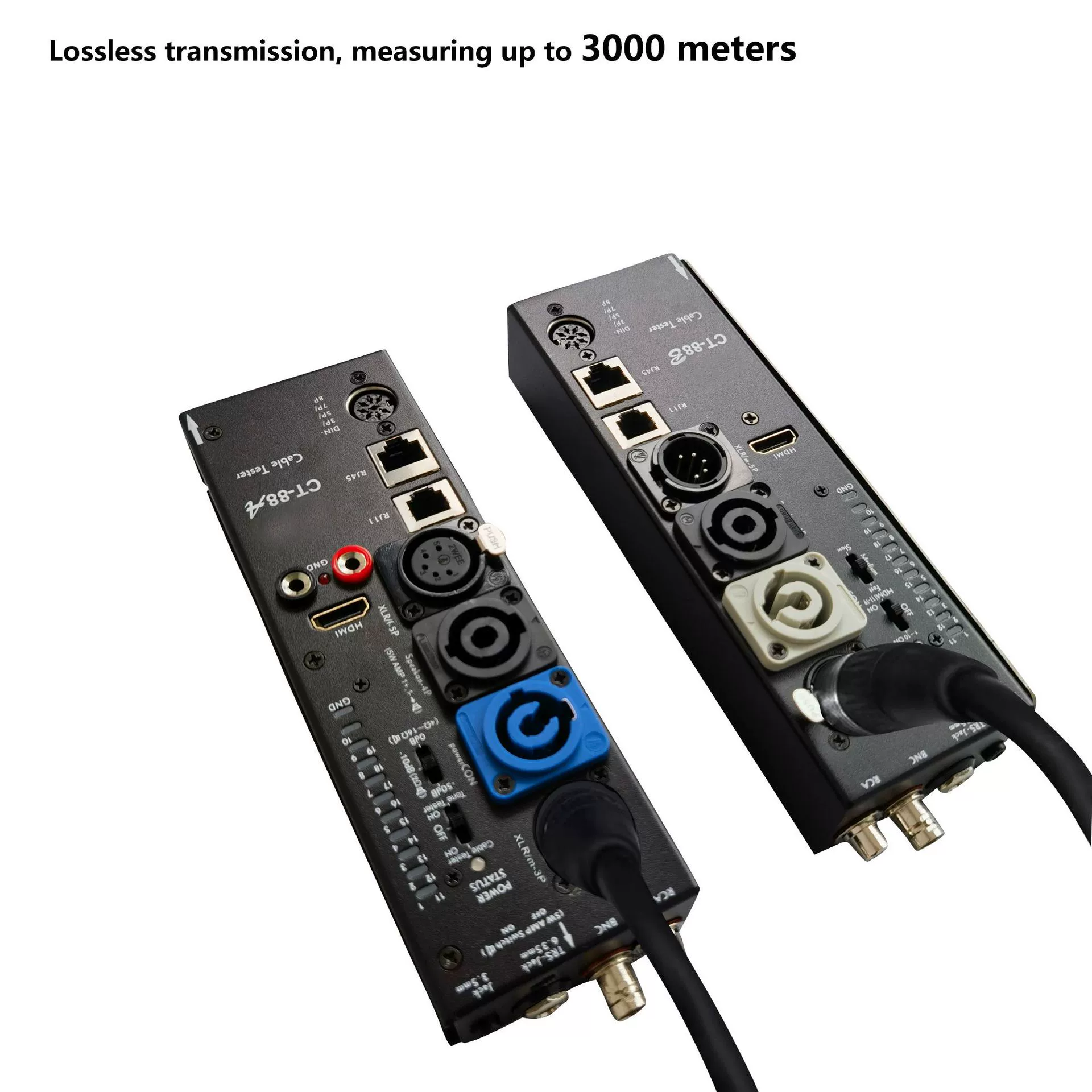 Трансграничный разделенный многофункциональный аудиоизмеритель 16 в одном цифровом CT-88 автоматический измеритель HDMI Kannon