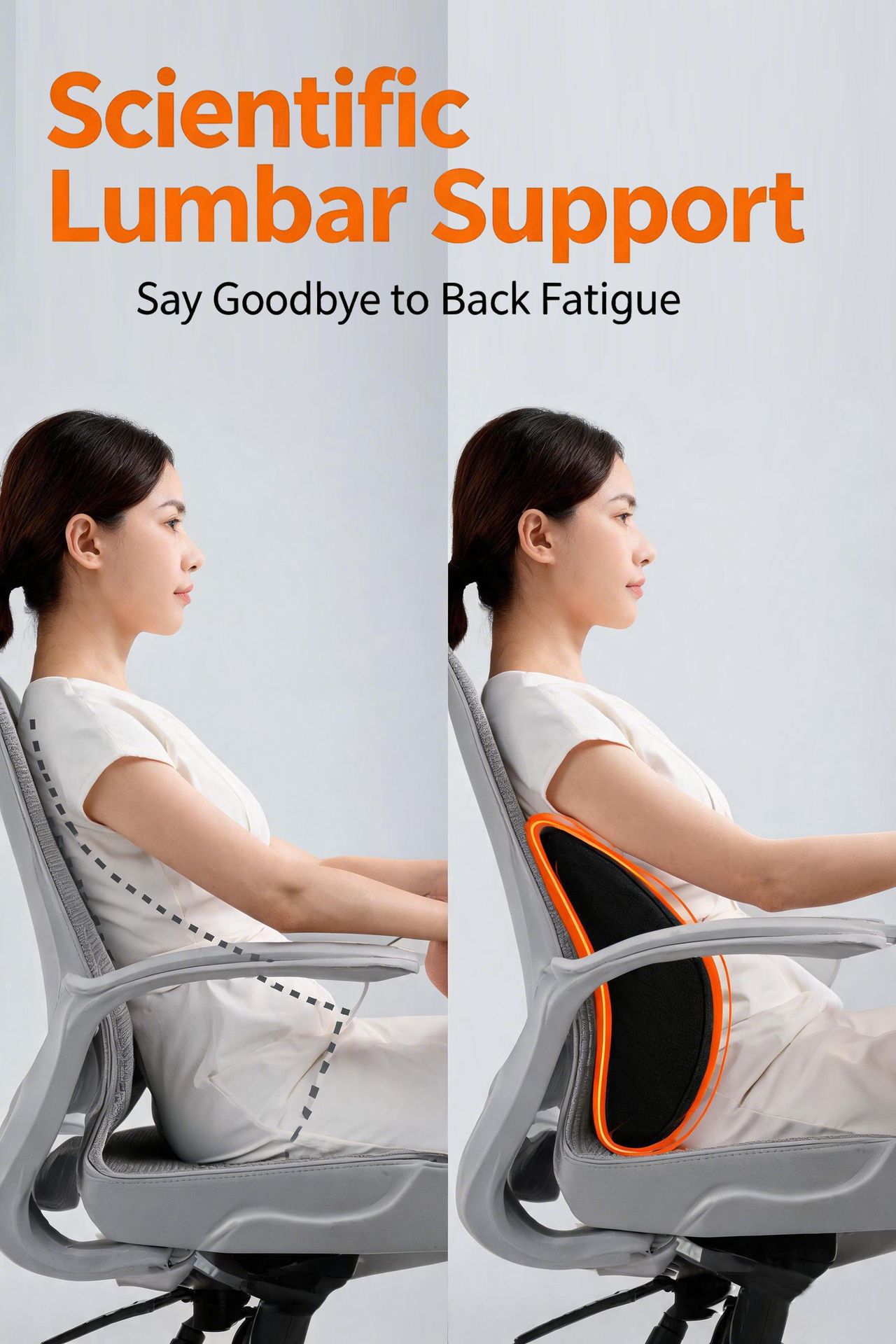 Cushion Office Waist Protection Waist Protection Car Waist Cushion Waist Pillow Seat Back Cushion Pillow Backrest Sedentary Summer