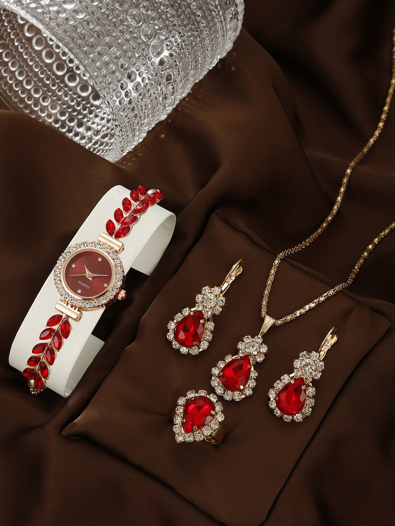 Buckle Buckle Style Round Dial Shape Casual Solid Color Buckle Quartz Watch Women's Watches