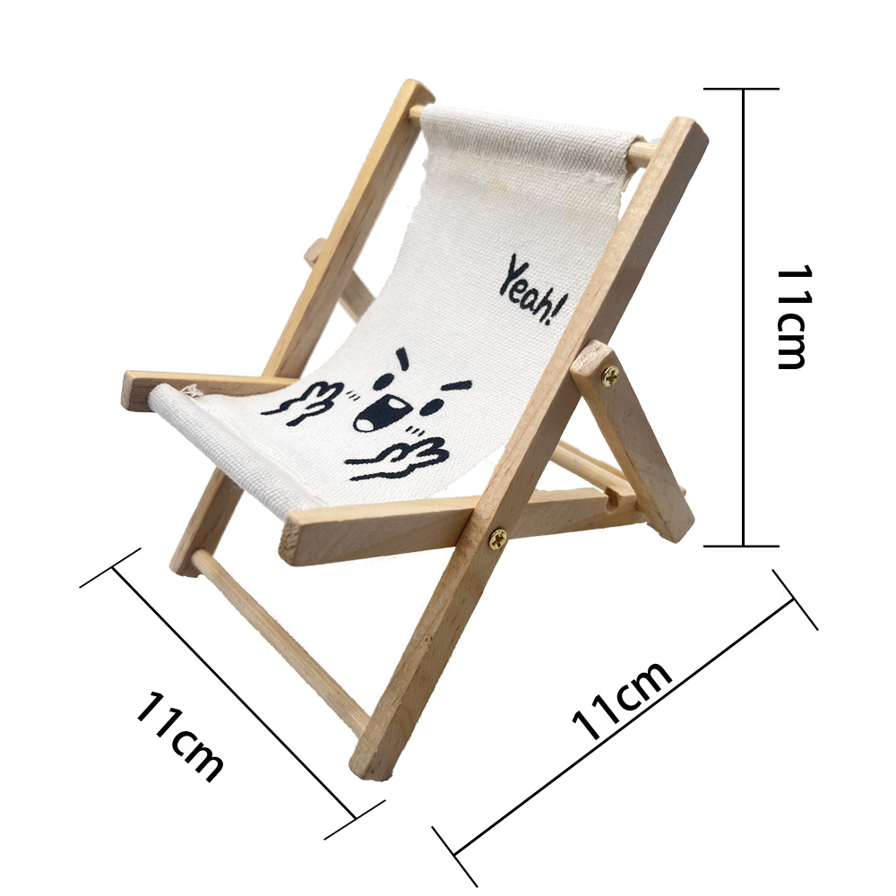 Productos para el hogar de mascotas pequeñas, convenientes sillas de playa plegables, hámster, totoro, mini adornos, juguetes, loro, juguetes para vivir image 7