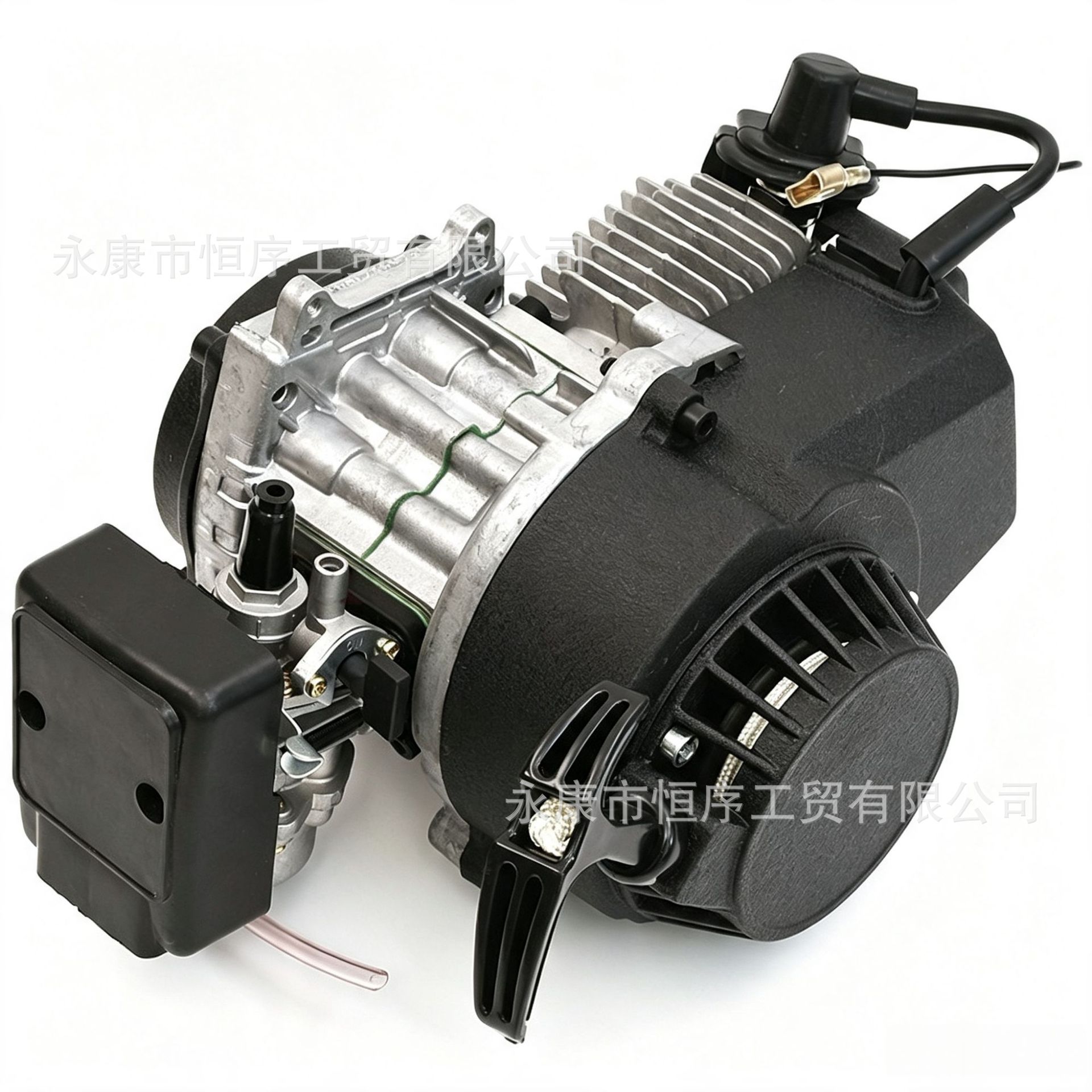 Mini Motorcycle Accessories 49Cc Small Sports Car Small Off-Road Motorcycle Hand-Pull Start Two-Stroke Gasoline Engine