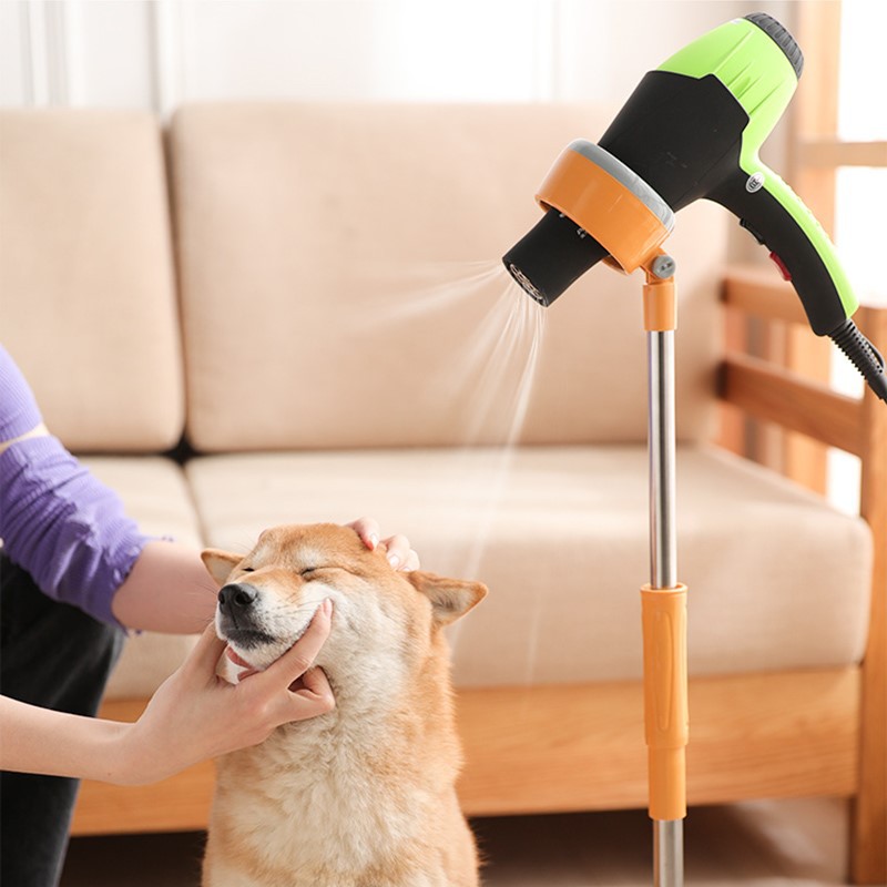애완 동물 헤어 드라이어 브래킷 개 헤어 드라이어 고정 브래킷 수직 목욕 타격 고양이 타격 개 랙 뷰티 테이블