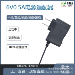 安定した出力 6V0.5A 3W おもちゃ、電子スケール、ルーター リチウム電池充電器工場直販