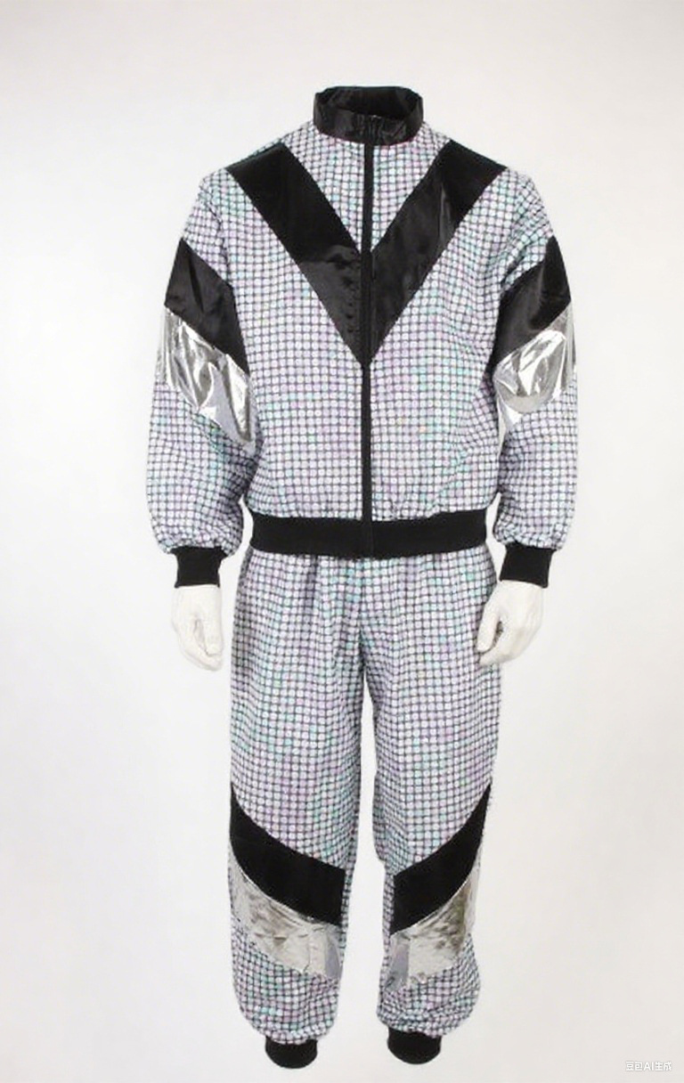 흑백 체크무늬 스포츠웨어(매트)