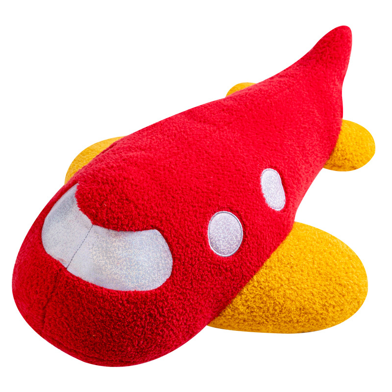 Lindo espacio astronauta almohada cohete de peluche juguete Muñeca muñeca para dormir regalo los niños al por mayor femenina