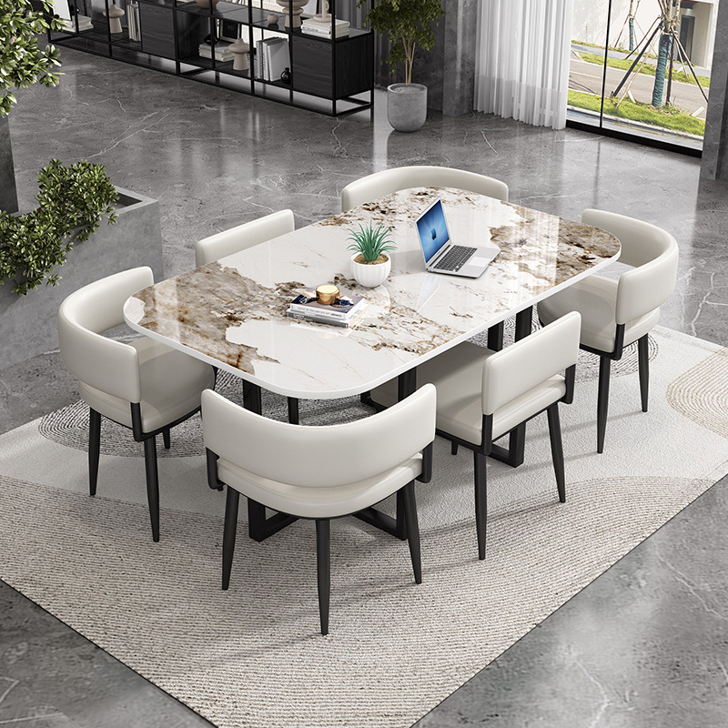 이탈리안 슬레이트 150×90 6인승 화이트