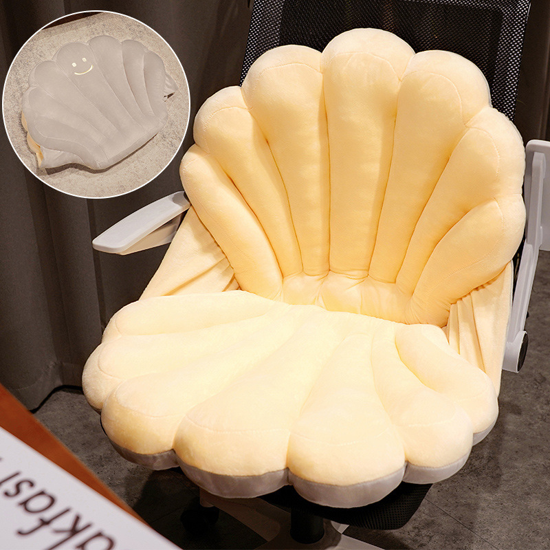 Concha creativa almohada concha de almeja de peluche de juguete de gran tamaño Shell muñeca divertido mejillón cojín perezoso sofá saco de dormir