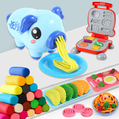 廠貨通小豬麵條機橡皮彩泥無毒不易干模具套裝手工粘土兒童玩具